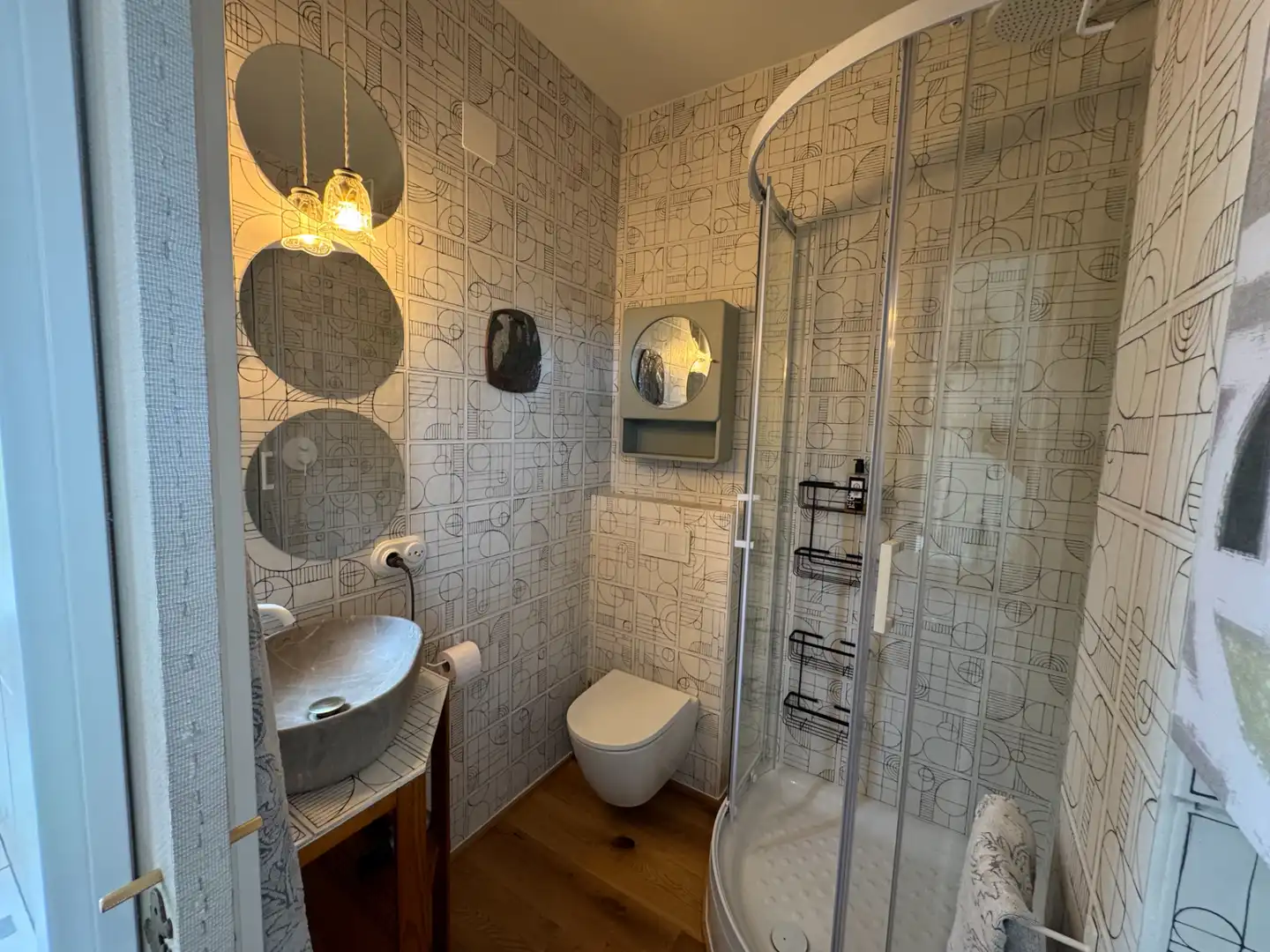 Baño de Ático en venta en Barcelona con Aire acondicionado, Calefacción y Parquet