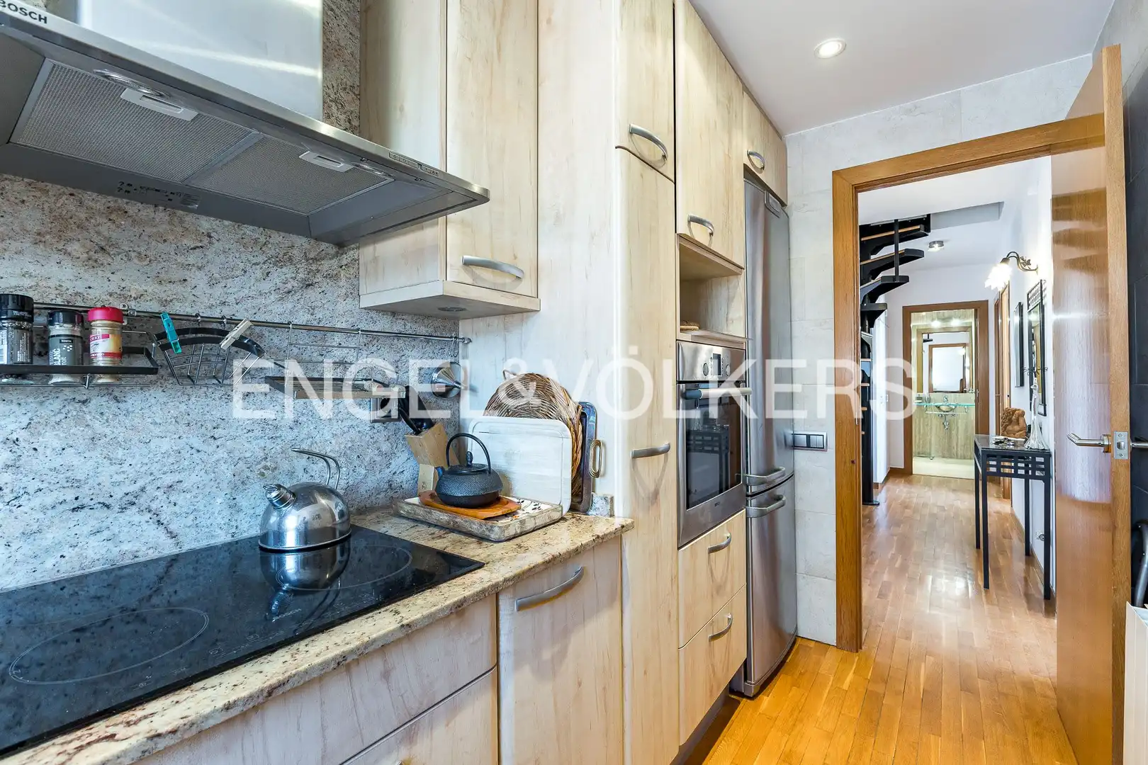 Kitchen of Attic for sale in Sitges  with Heating, Parquet flooring and Terrace