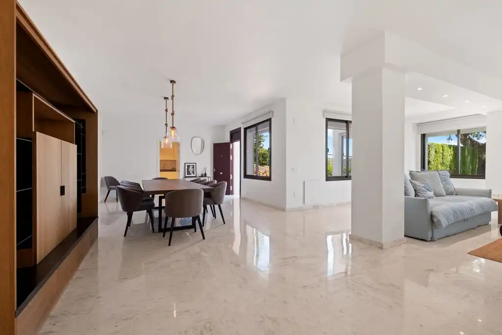 Comedor de Planta baja en venta en Ojén con Aire acondicionado, Jardín privado y Terraza