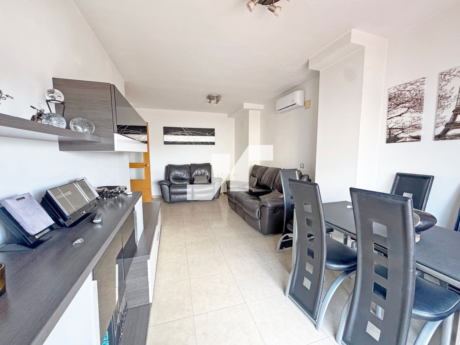 Living room of Attic for sale in Almazora / Almassora  with Air Conditioner, Terrace and Furnished