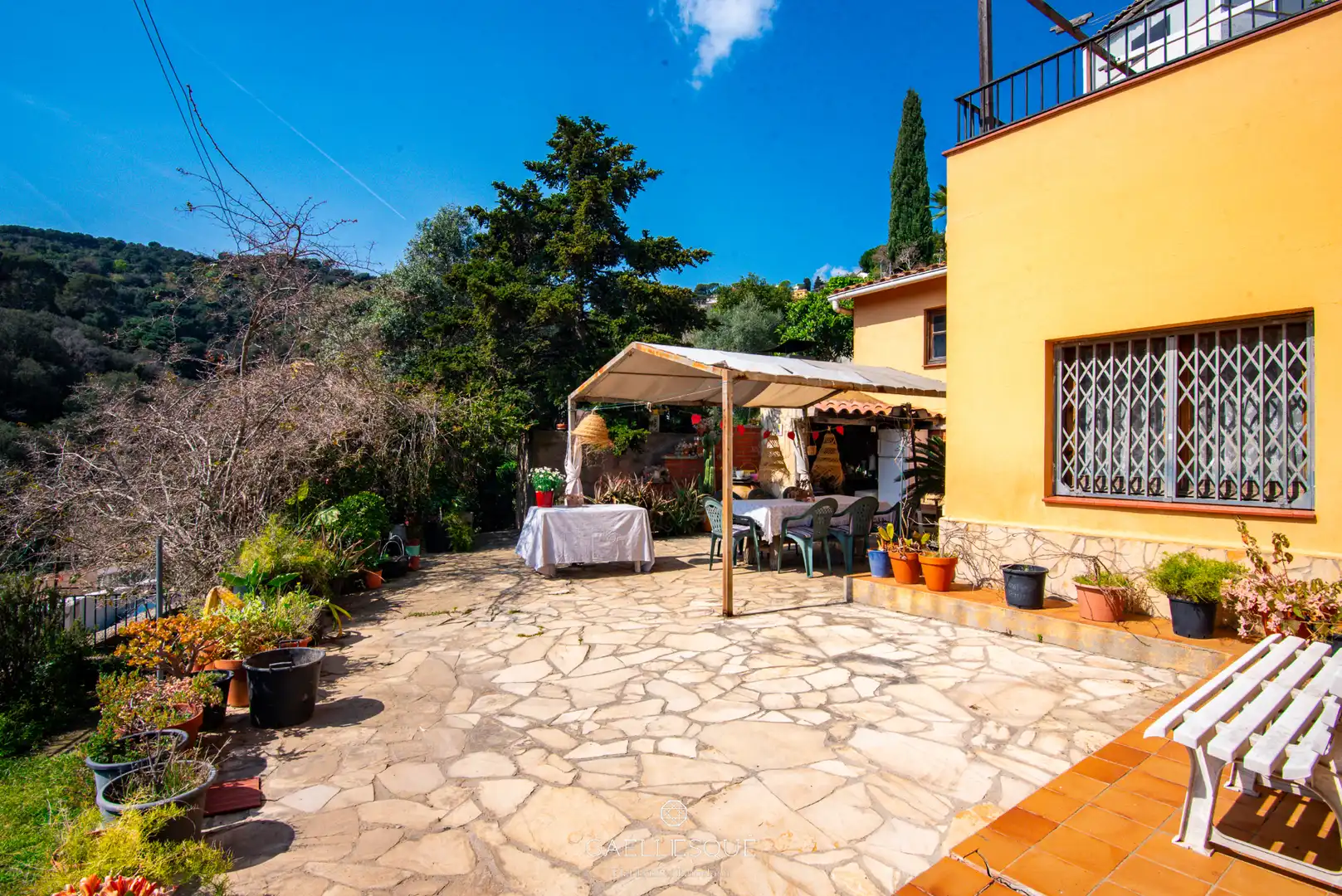 Terraza de Casa o chalet en venta en Barcelona con Calefacción, Jardín privado y Terraza