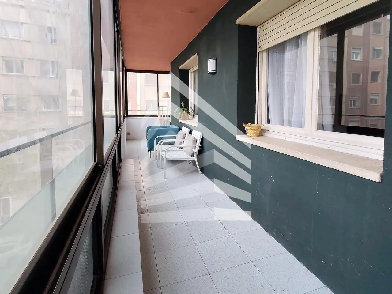 Terrace of Flat for sale in  Barcelona Capital  with Heating and Terrace