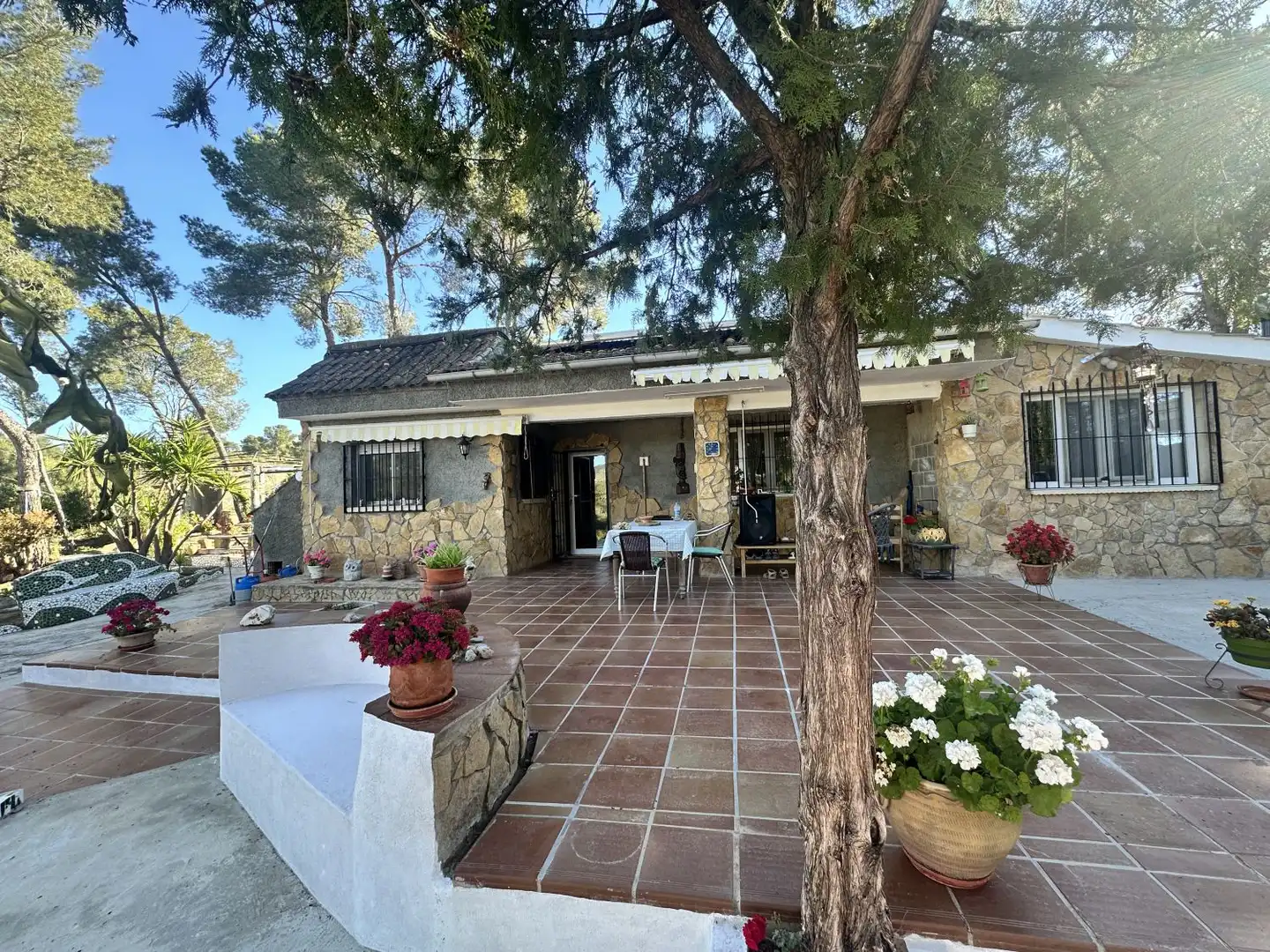 Garden of Houses for sale in Alfara de la Baronia  with Heating, Private garden and Terrace