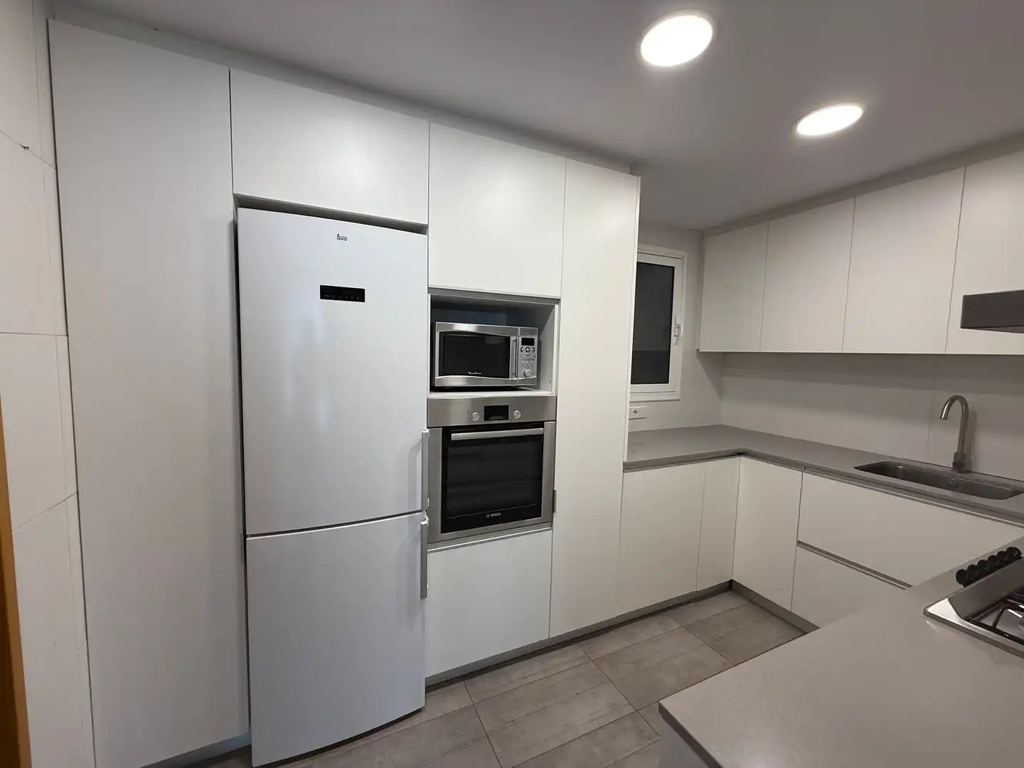 Kitchen of Flat for sale in Barcelona  with Air Conditioner, Heating and Furnished