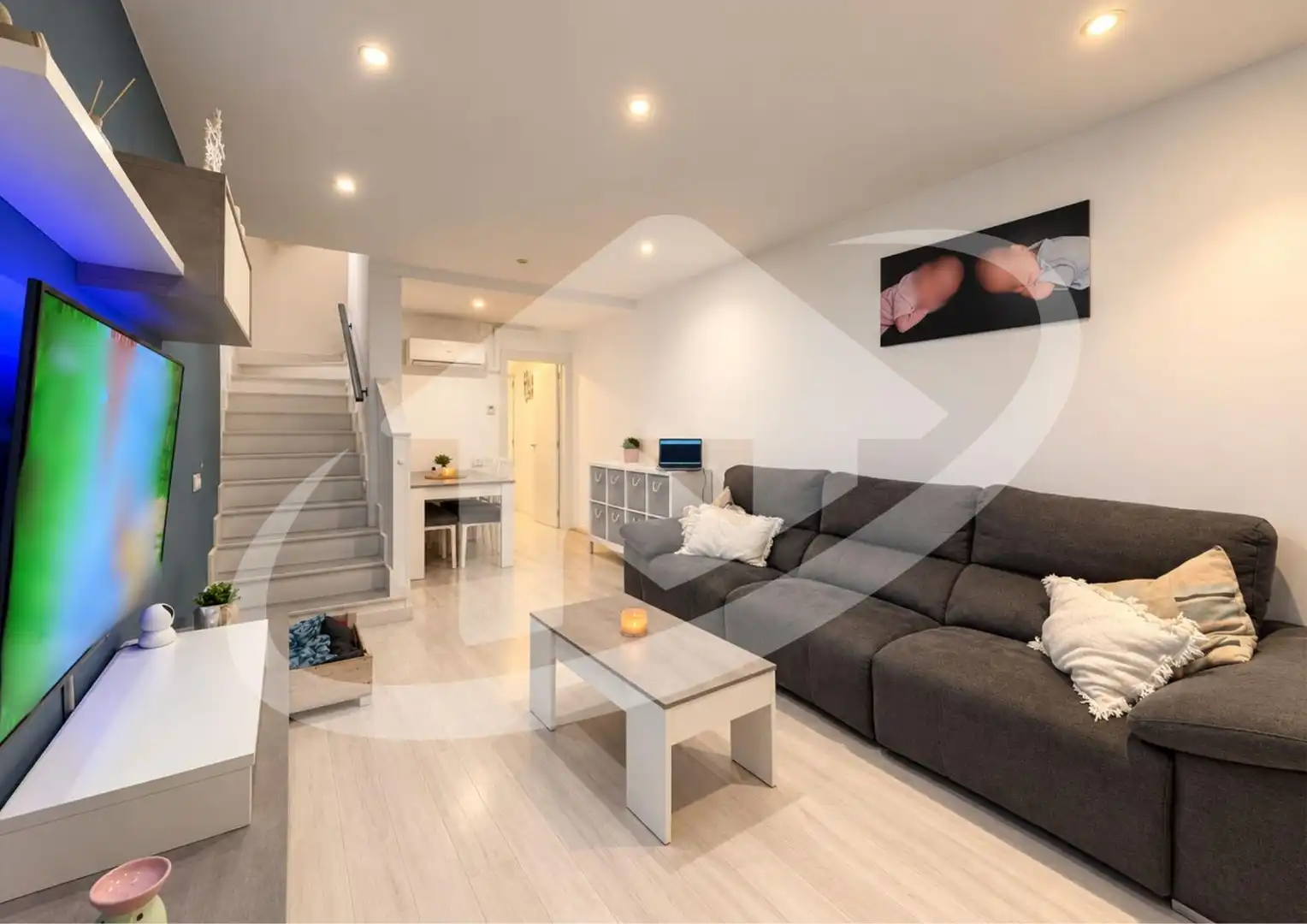 Living room of Houses for sale in Poble Nou - Torre-romeu - Can Roqueta