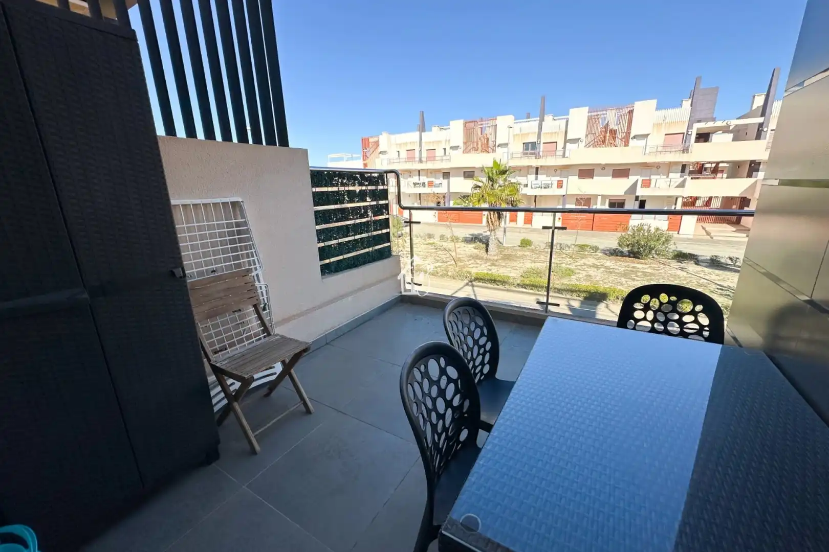 Terrassa de Apartament de lloguer en Pilar de la Horadada amb Aire condicionat, Terrassa i Piscina