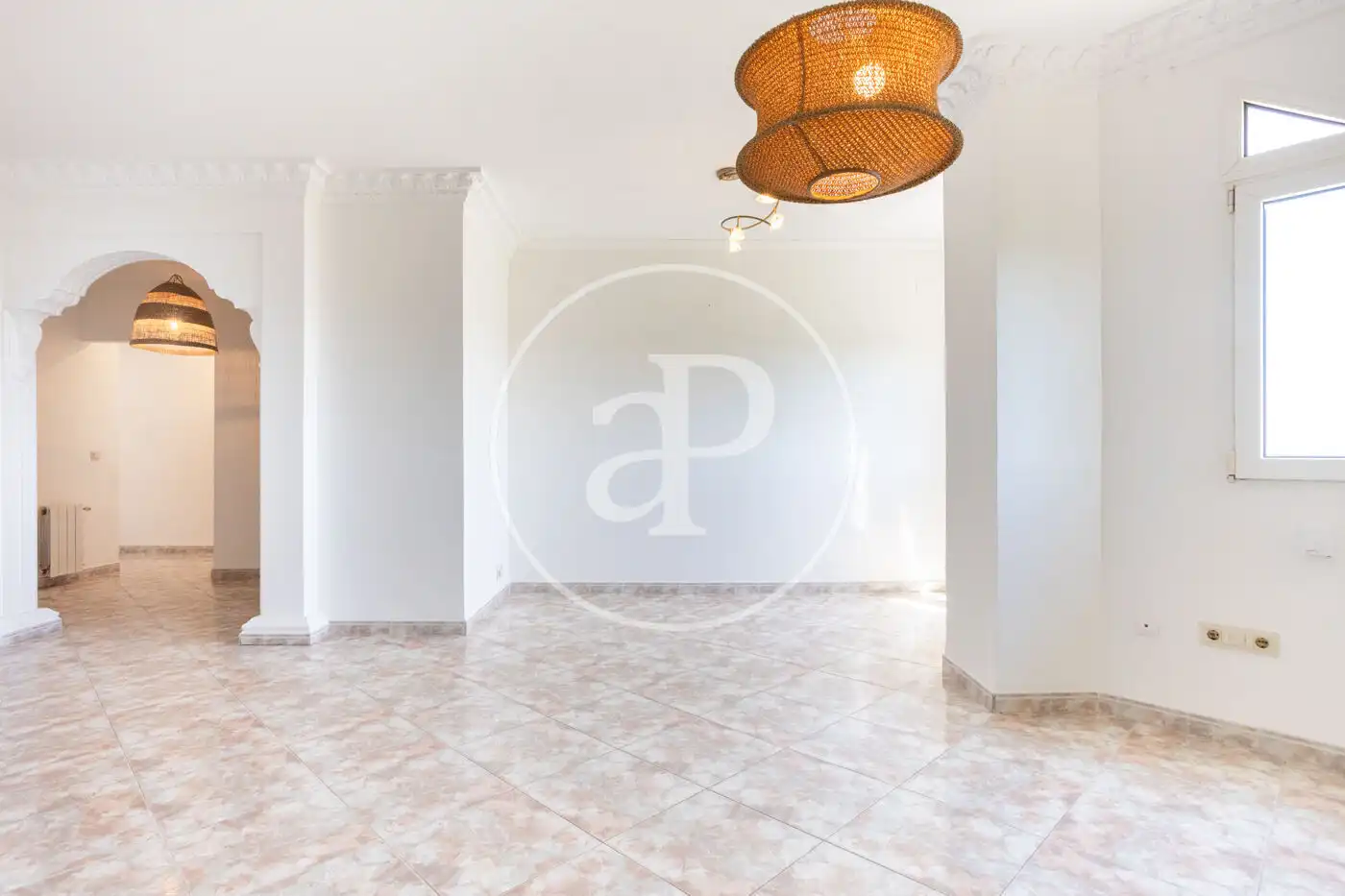 Esszimmer von Wohnung zum Verkauf in Valencia mit Klimaanlage, Heizung und Privatgarten