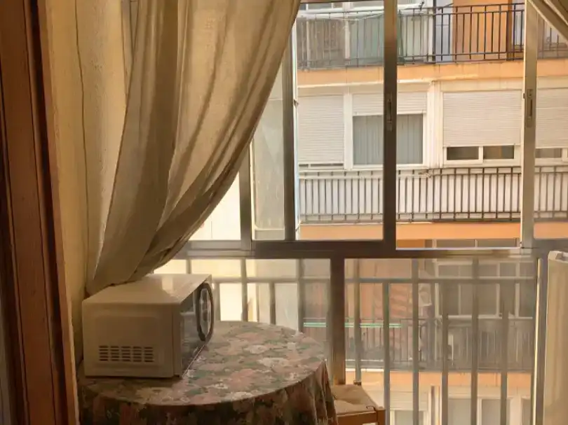 Balcony of Study for rent in  Madrid Capital  with Air Conditioner and Balcony
