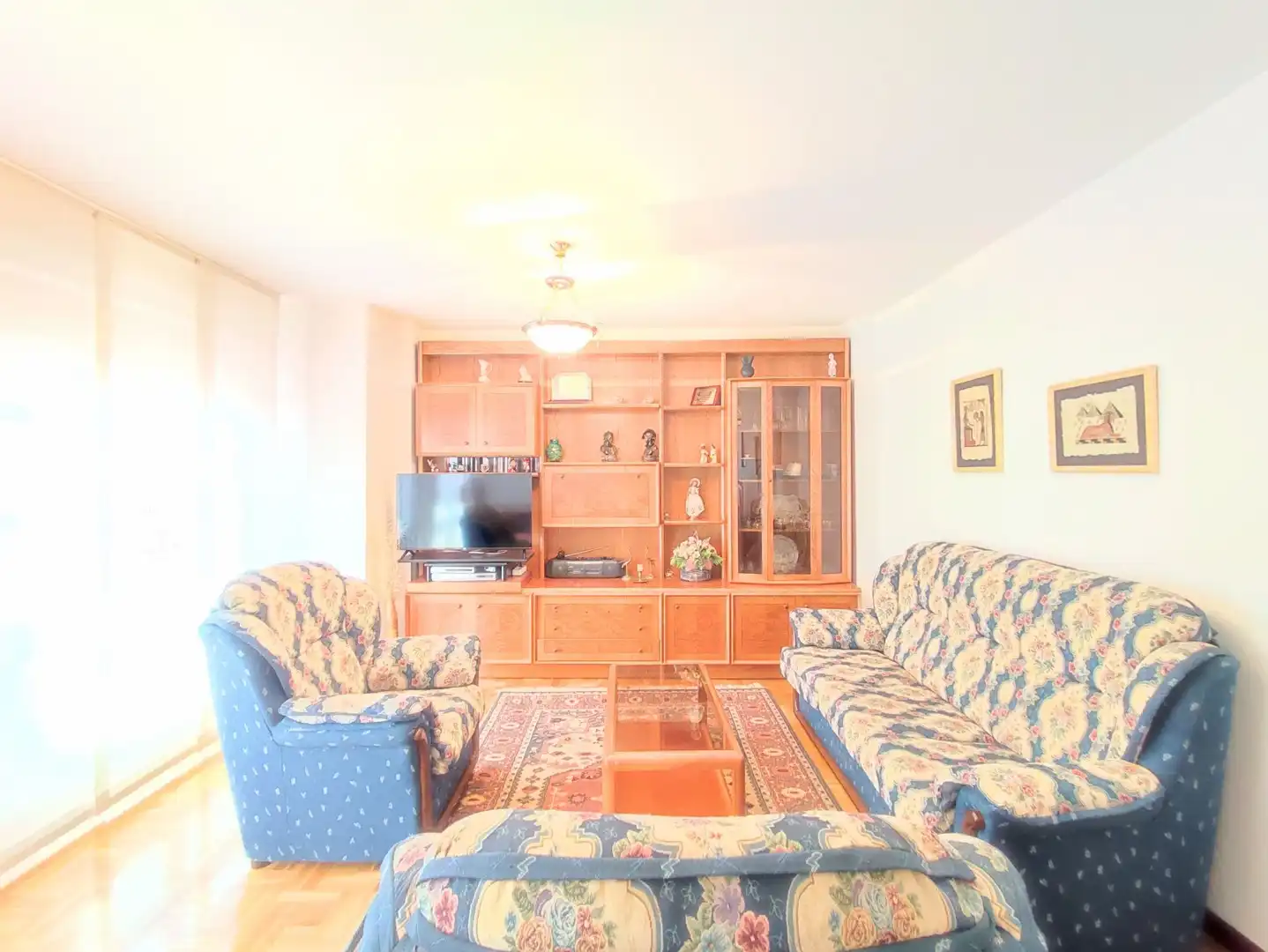 Wohnzimmer von Wohnung zum Verkauf in Fitero mit Heizung, Terrasse und Möbliert