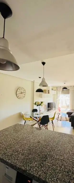 Dining room of Flat for sale in Dénia  with Air Conditioner, Heating and Terrace