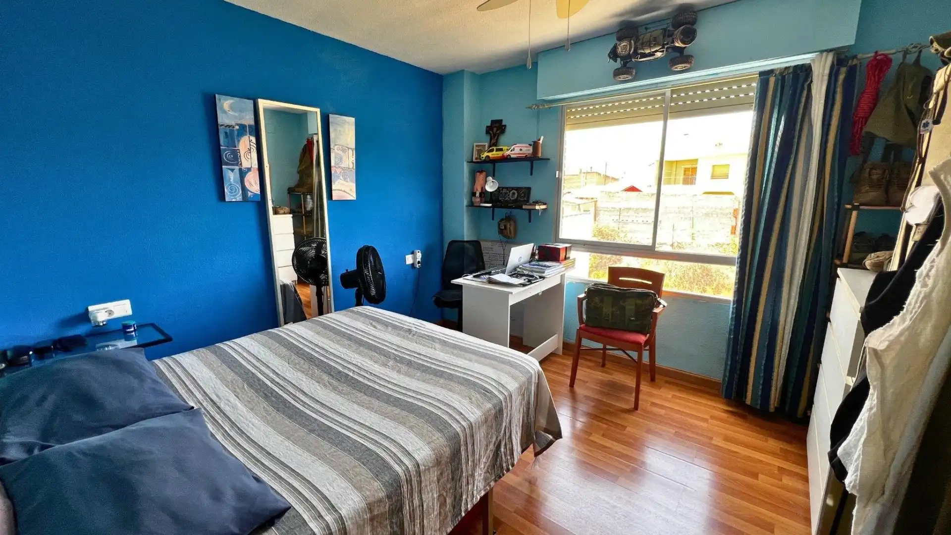 Schlafzimmer von Wohnung zum Verkauf in Monóvar  / Monòver mit Heizung und Balkon