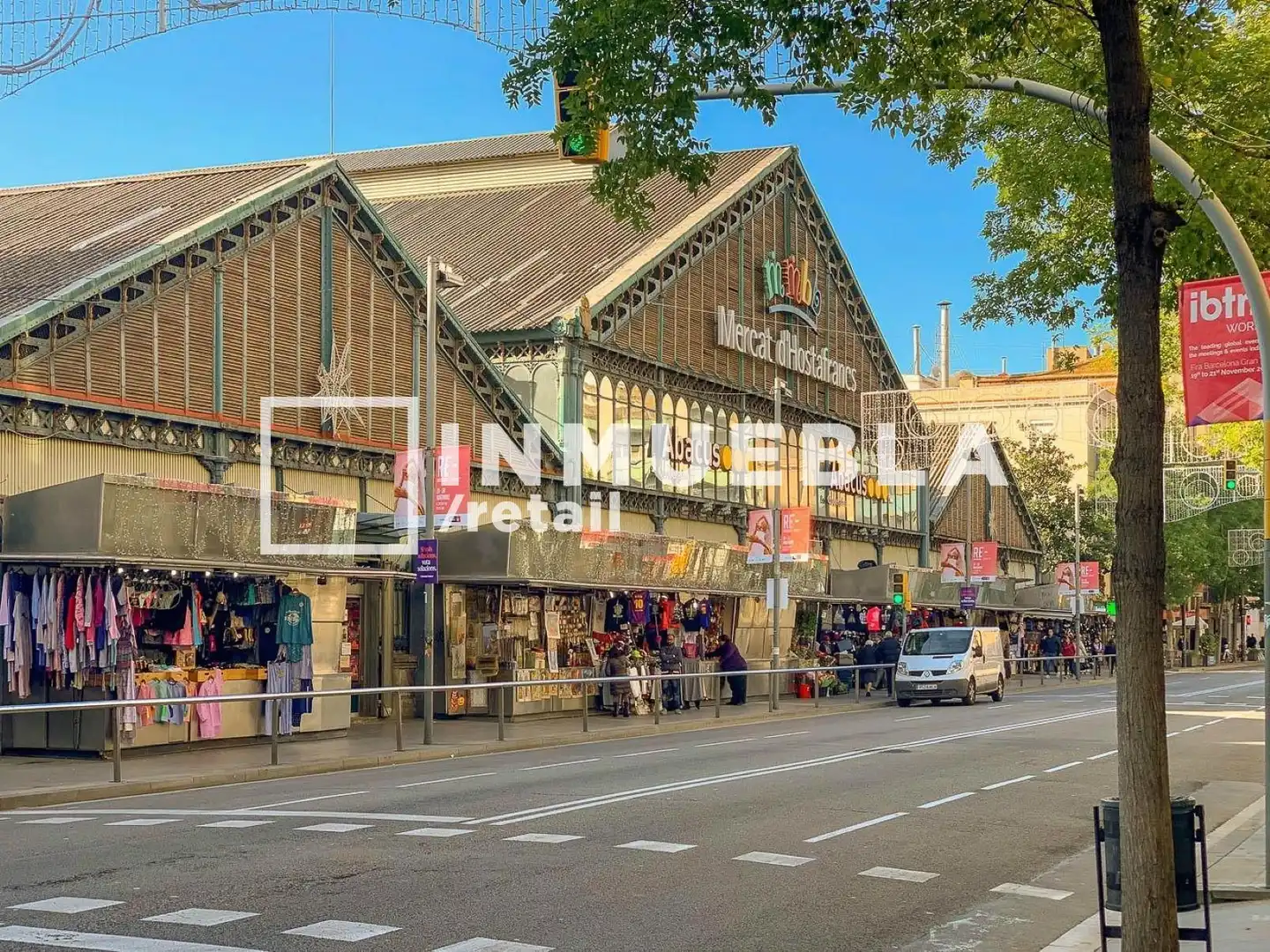 Außenansicht von Büro zum Verkauf in Barcelona mit Klimaanlage und Heizung