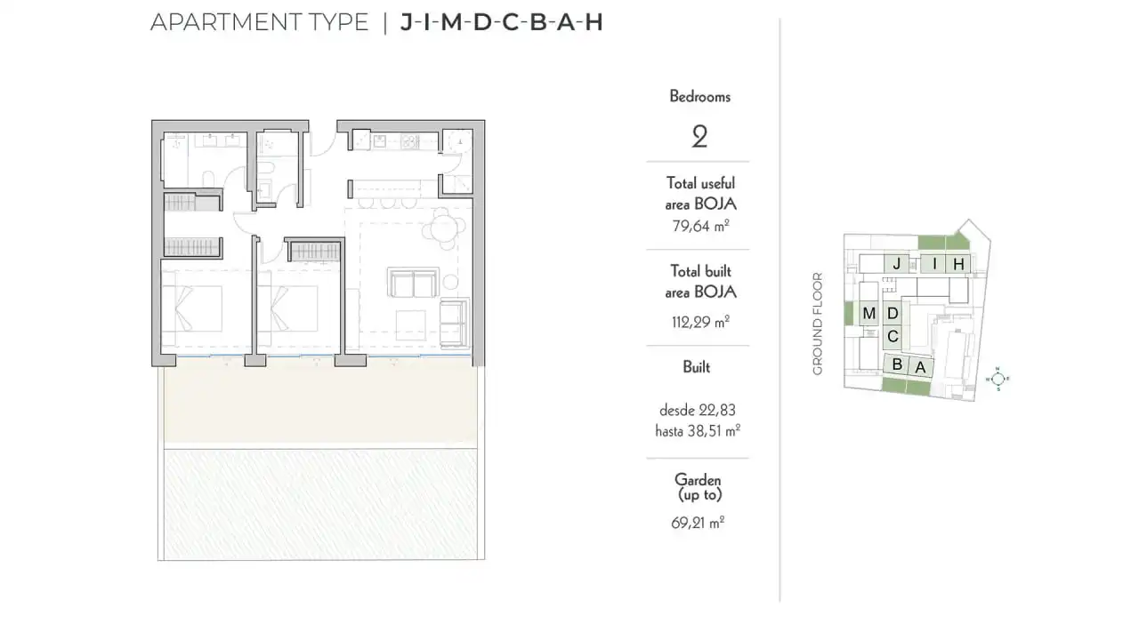 Apartamento con jardín en venta en Castillo Sohail - Myramar, imagen 31