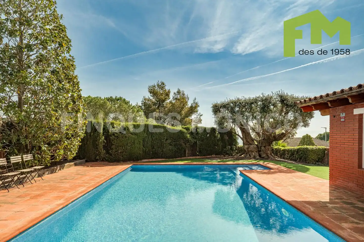 Piscina de Casa o chalet en venta en Teià con Aire acondicionado, Calefacción y Jardín privado