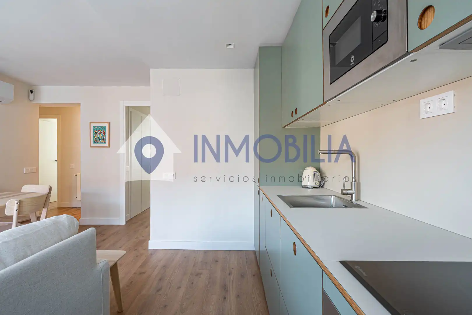 Kitchen of Flat for sale in Madrid  with Air Conditioner, Heating and Terrace