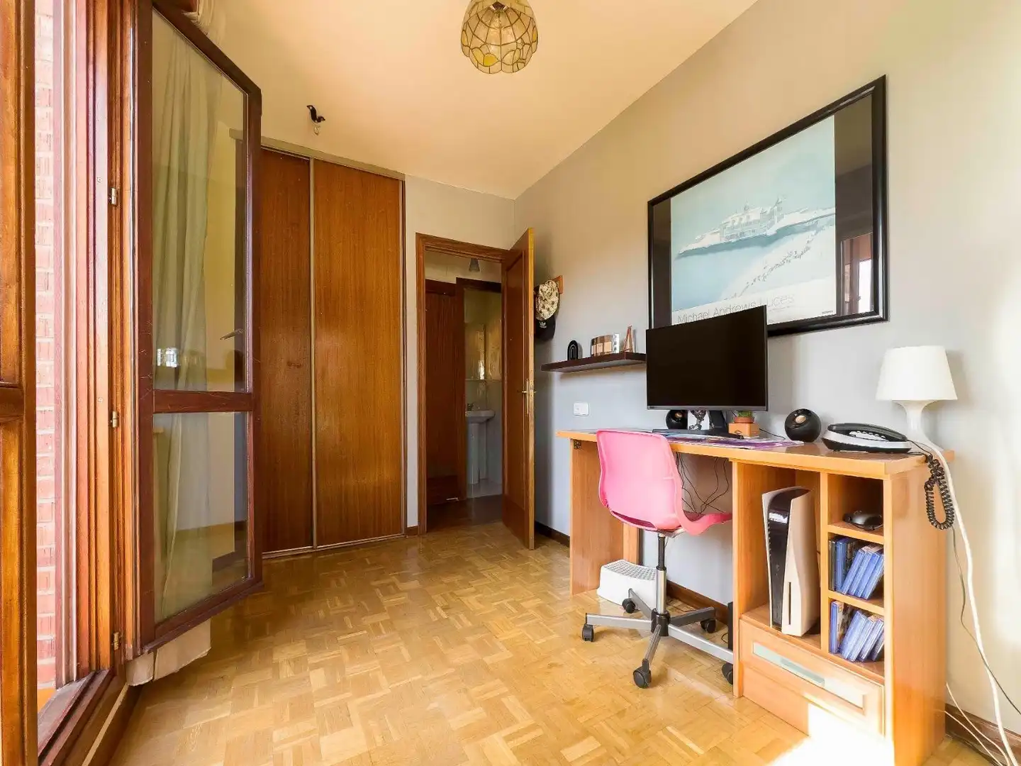 Bedroom of Flat for rent in Oviedo   with Heating, Private garden and Terrace