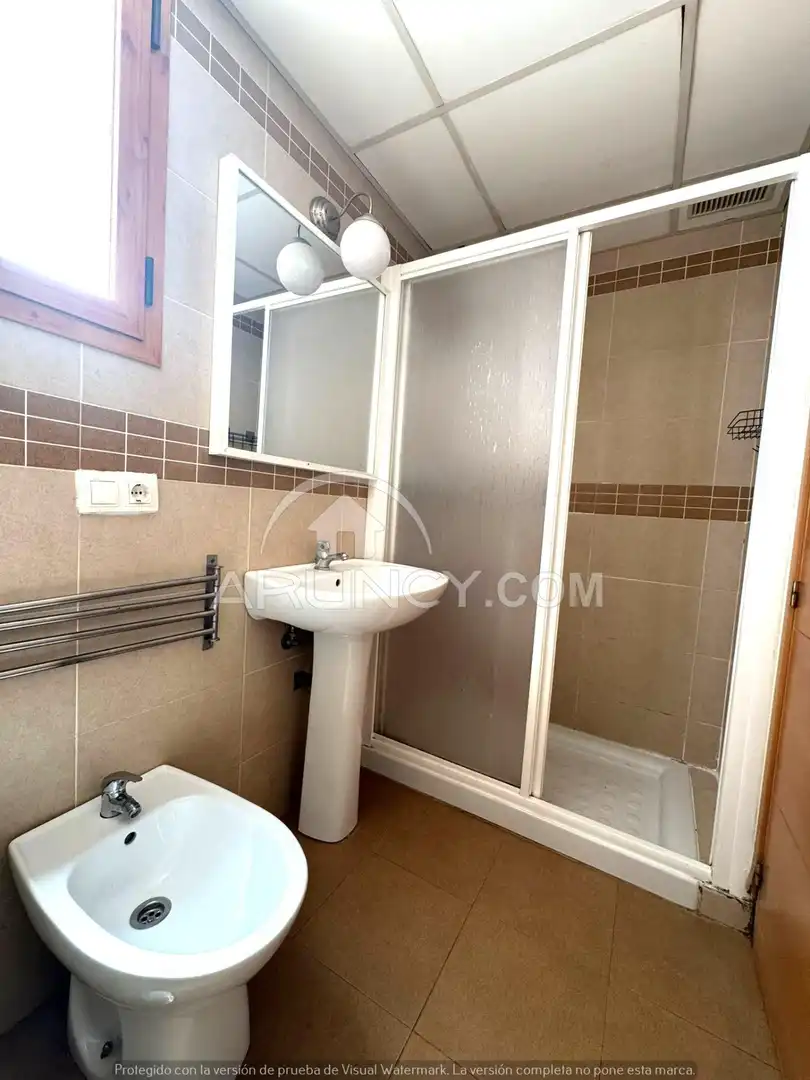 Badezimmer von Wohnung zum Verkauf in Alcalá de Guadaira mit Klimaanlage, Heizung und Terrasse