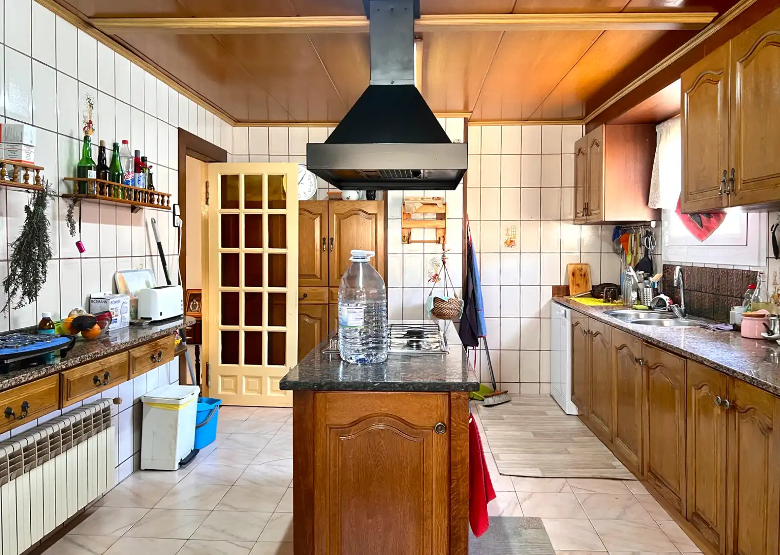 Cocina de Casa o chalet en venta en Teià con Calefacción y Jardín privado