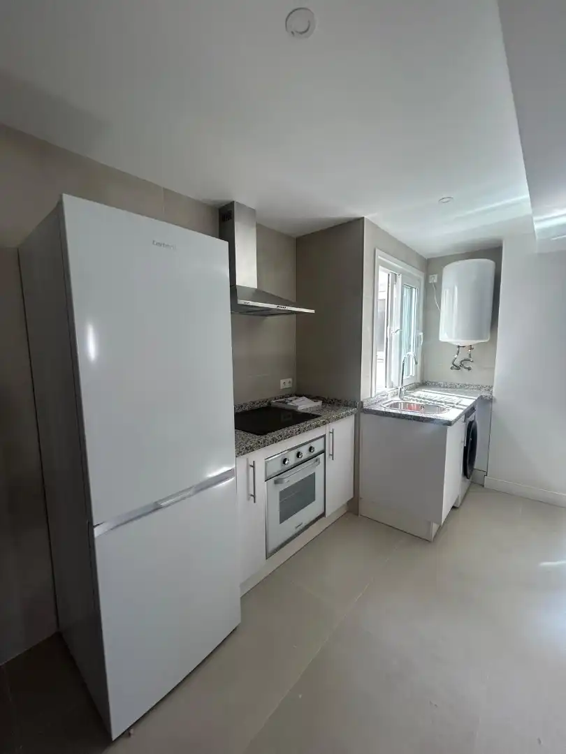 Kitchen of Flat for rent in Málaga  with Air Conditioner, Furnished and Pets allowed
