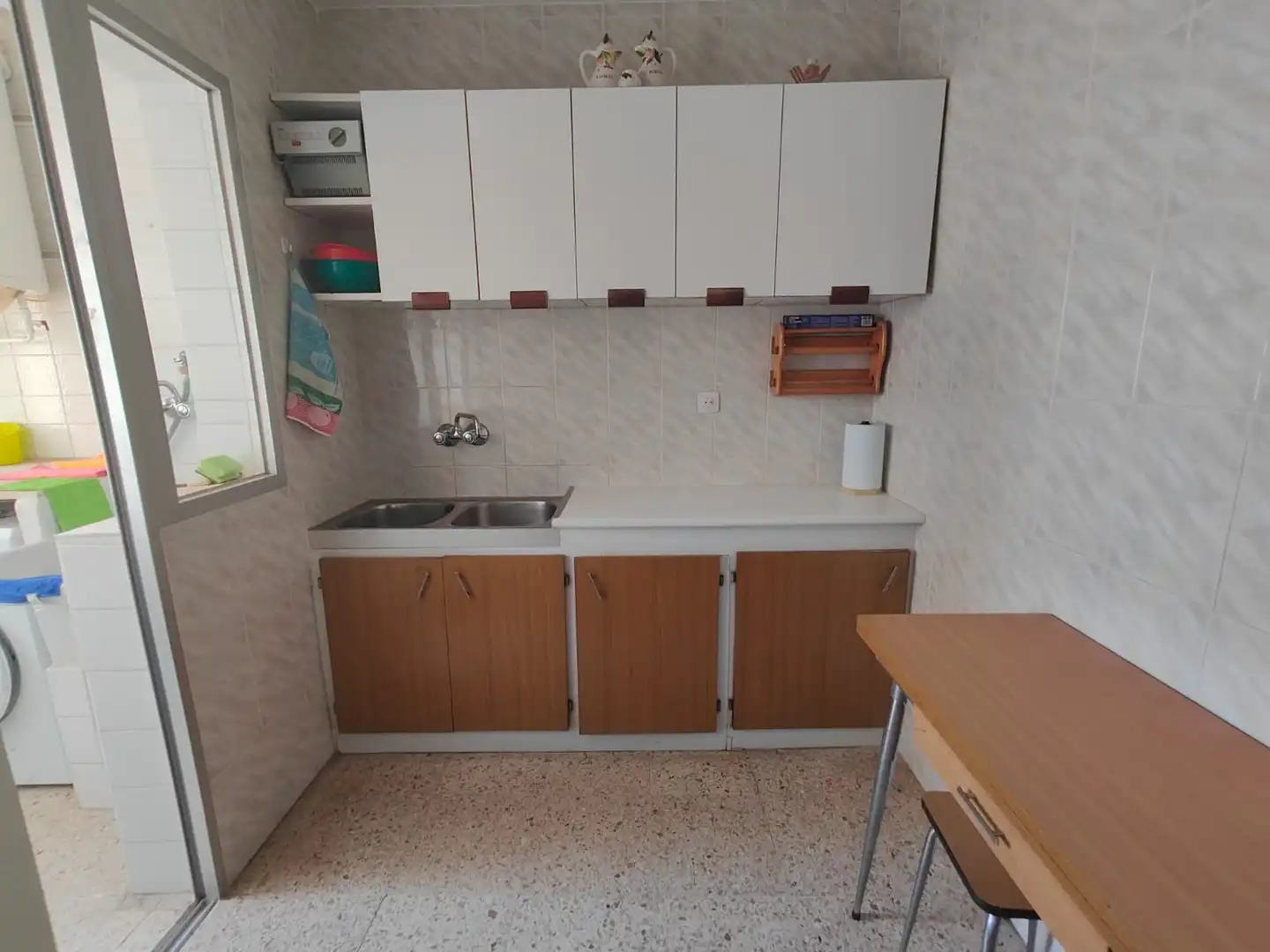 Kitchen of Flat for sale in Alicante / Alacant  with Parquet flooring, Terrace and Furnished