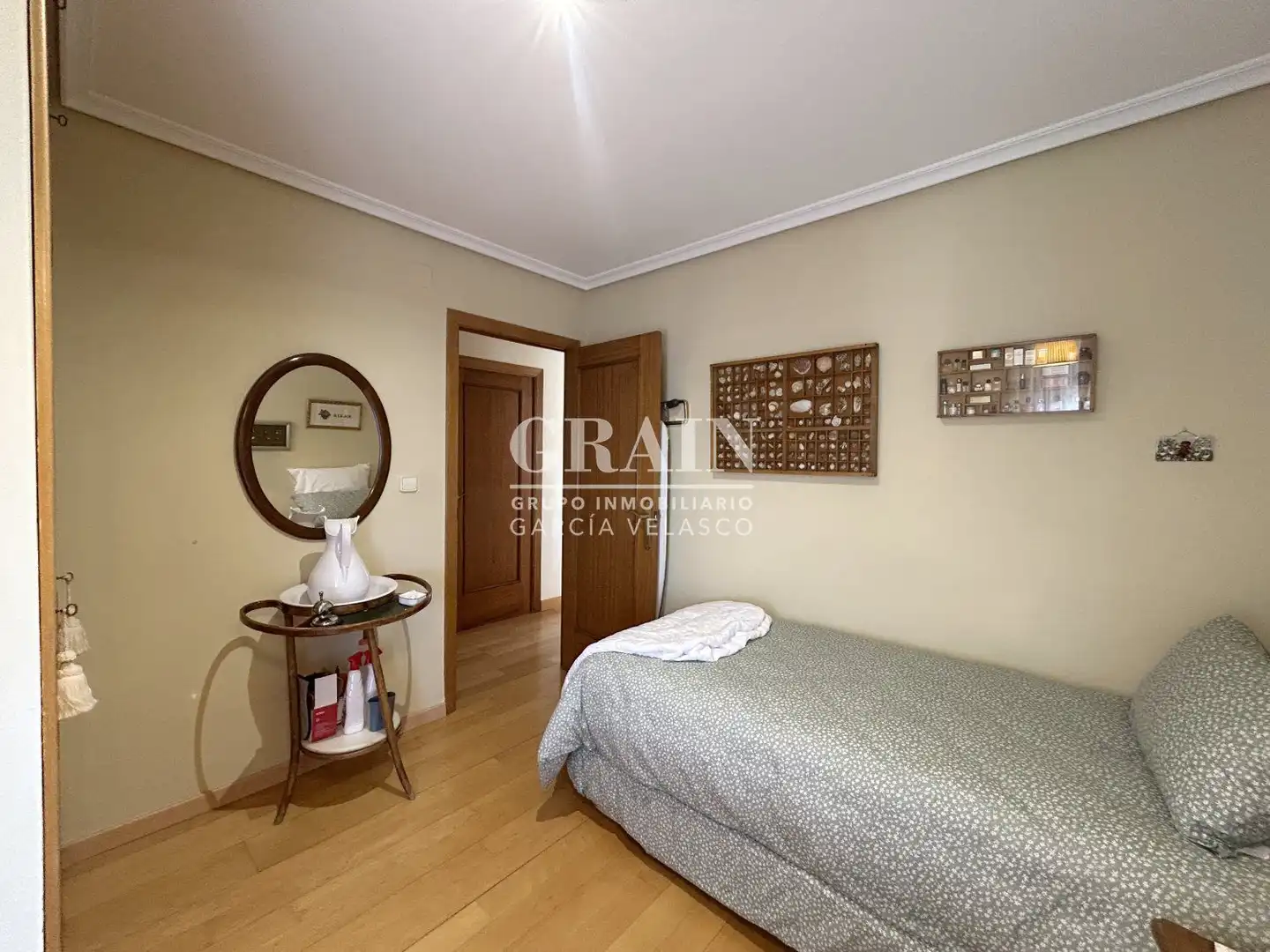 Bedroom of Flat for rent in Albacete  with Air Conditioner, Heating and Storage room