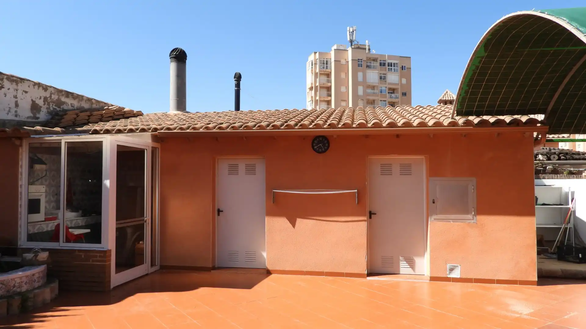 Terrassa de Casa o xalet en venda en Cartagena amb Aire condicionat, Calefacció i Jardí privat