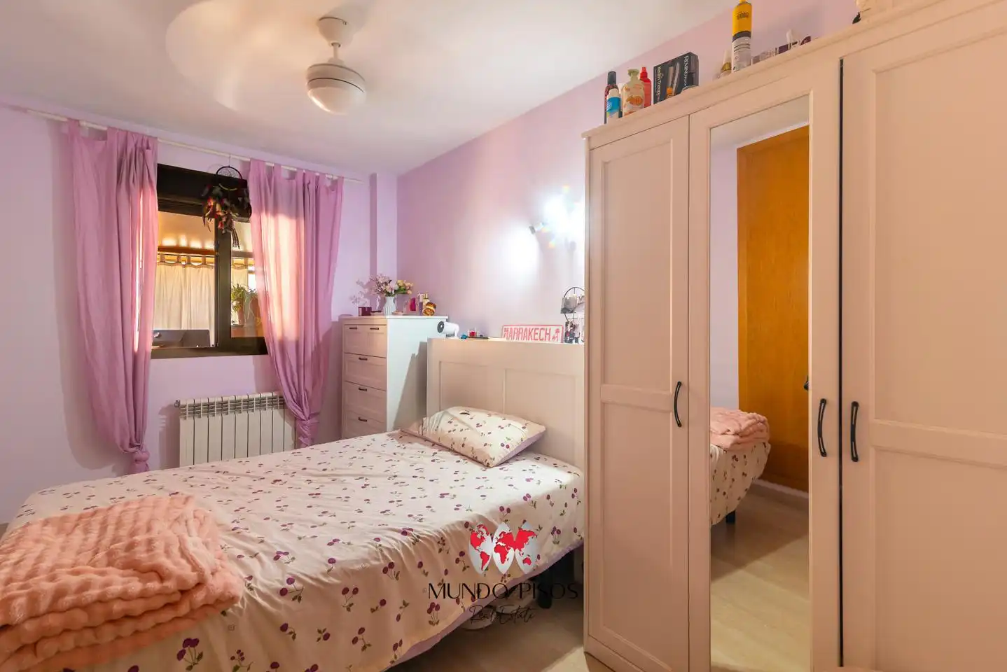 Bedroom of Flat for sale in  Palma de Mallorca  with Air Conditioner, Heating and Parquet flooring