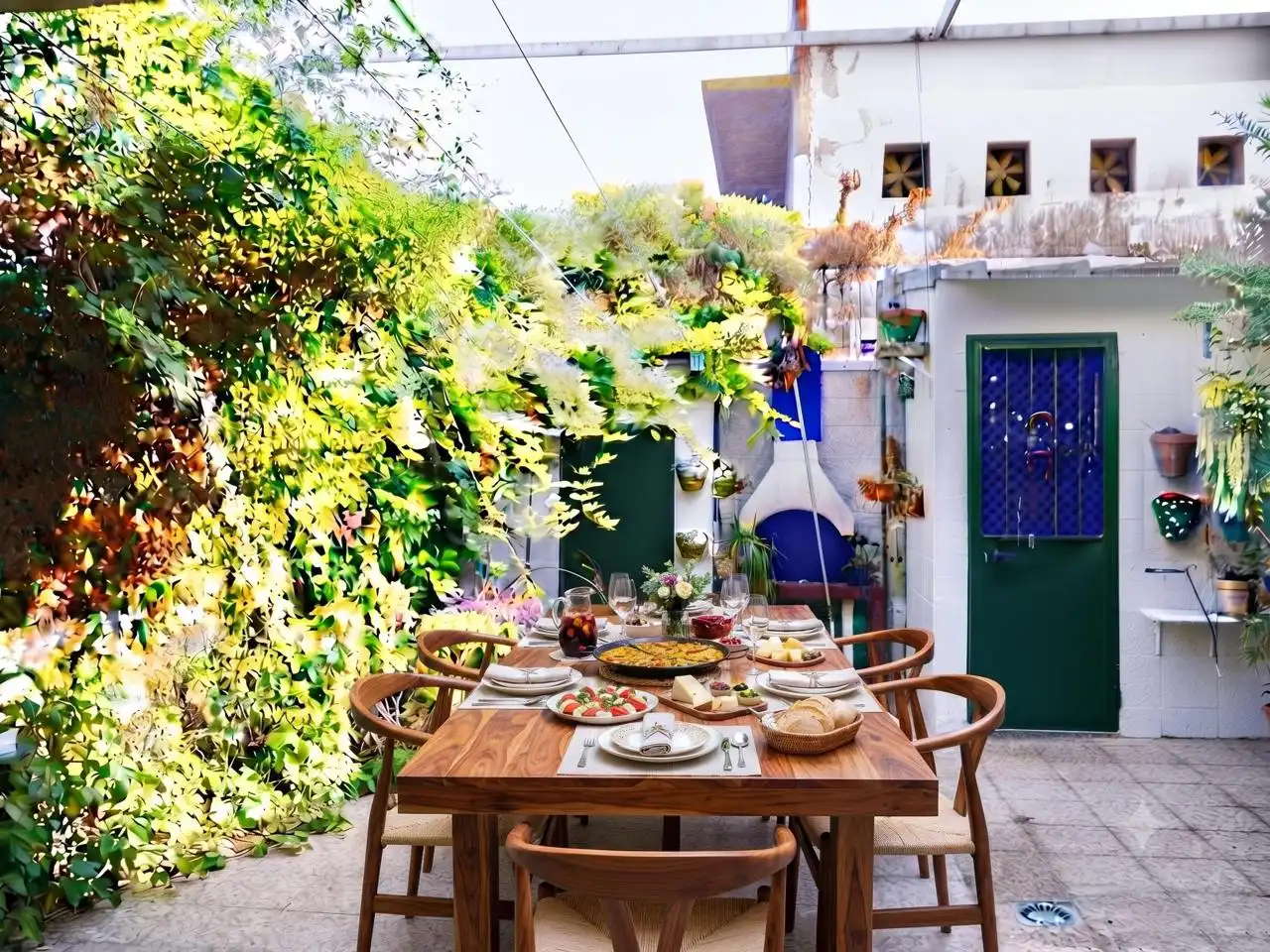 Terrace of Detached homes for sale in Bollullos de la Mitación  with Air Conditioner, Private garden and Terrace
