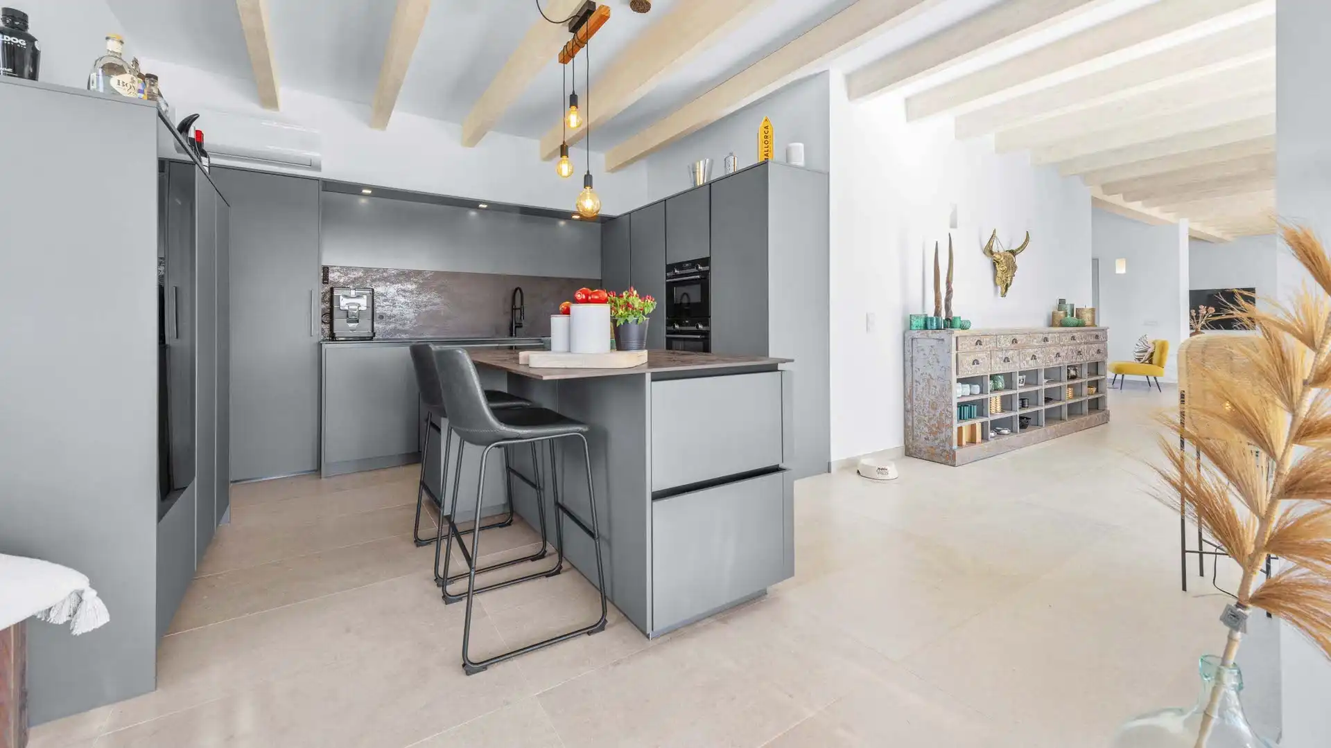 Kitchen of Country homes for sale in Ses Salines  with Air Conditioner, Heating and Terrace