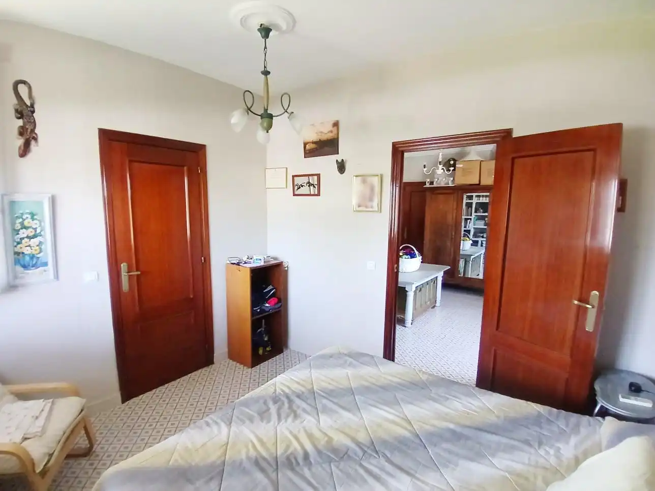 Schlafzimmer von Haus oder Chalet zum Verkauf in Aljaraque mit Heizung, Privatgarten und Schwimmbad