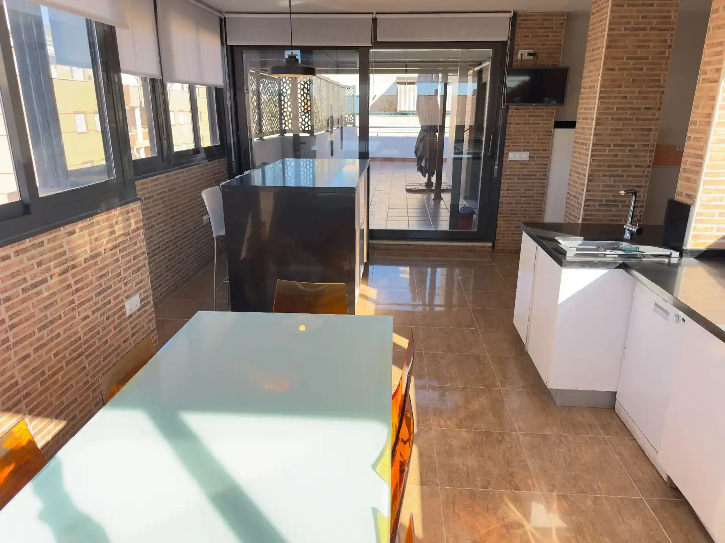 Cocina de Ático en venta en Roquetas de Mar con Aire acondicionado, Calefacción y Trastero