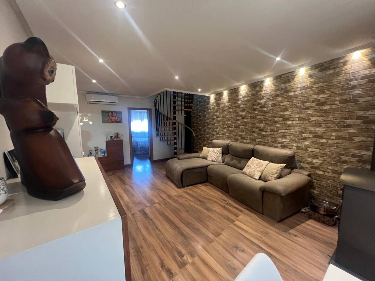 Sala d'estar de Àtic en venda en Monforte del Cid amb Aire condicionat, Calefacció i Terrassa