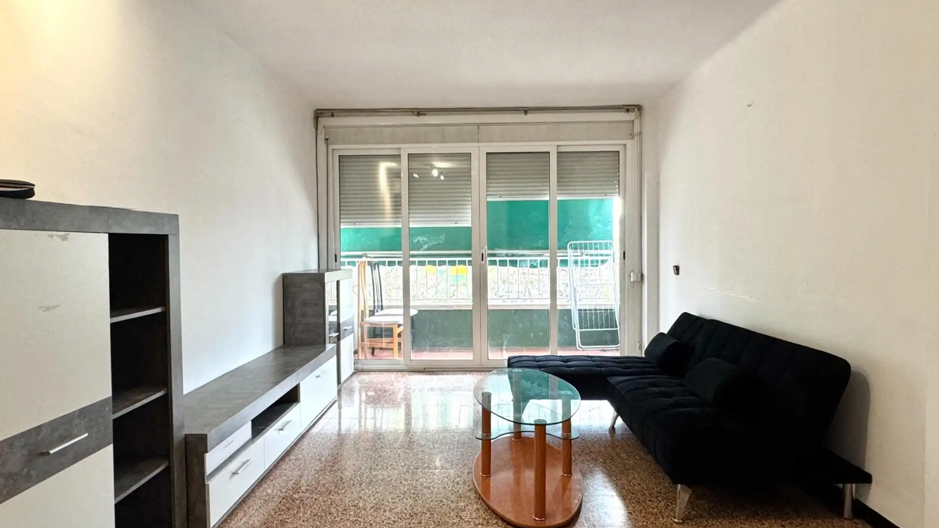 Sala de estar de Piso en venta en Girona Capital con Aire acondicionado
