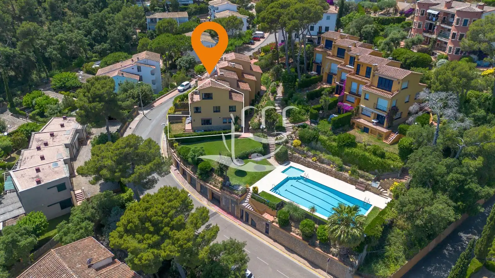 Exterior view of Detached homes for sale in Palafrugell  with Air Conditioner, Heating and Storage room