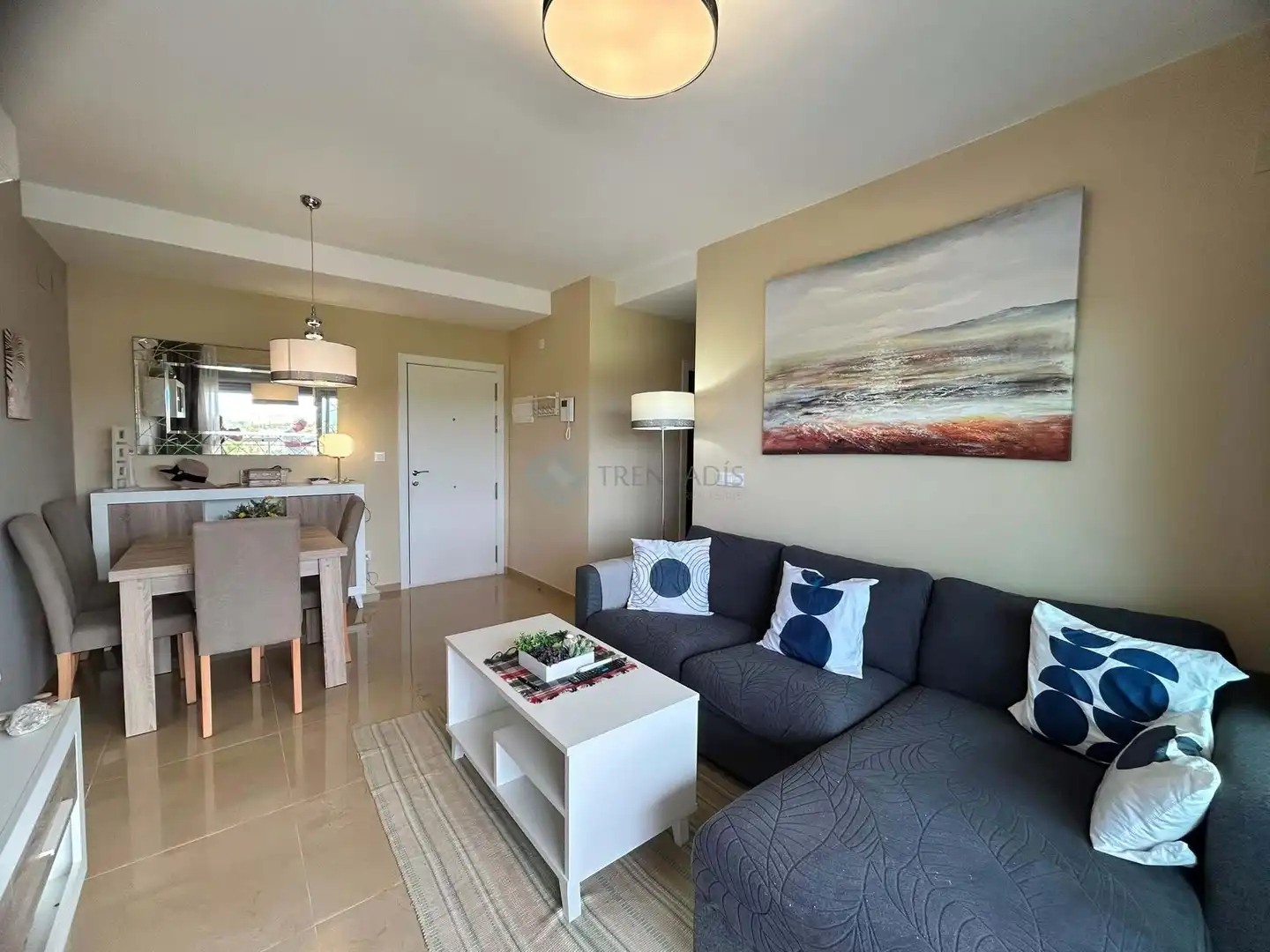 Living room of Flat for sale in Cabanes  with Air Conditioner, Terrace and Swimming Pool