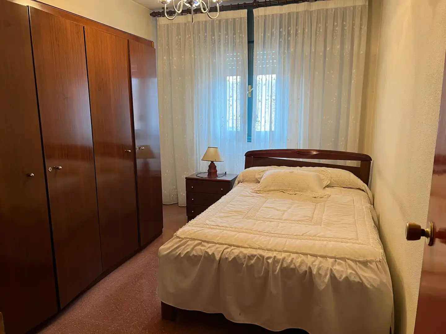 Schlafzimmer von Wohnung zum Verkauf in Portillo mit Heizung, Terrasse und Abstellraum