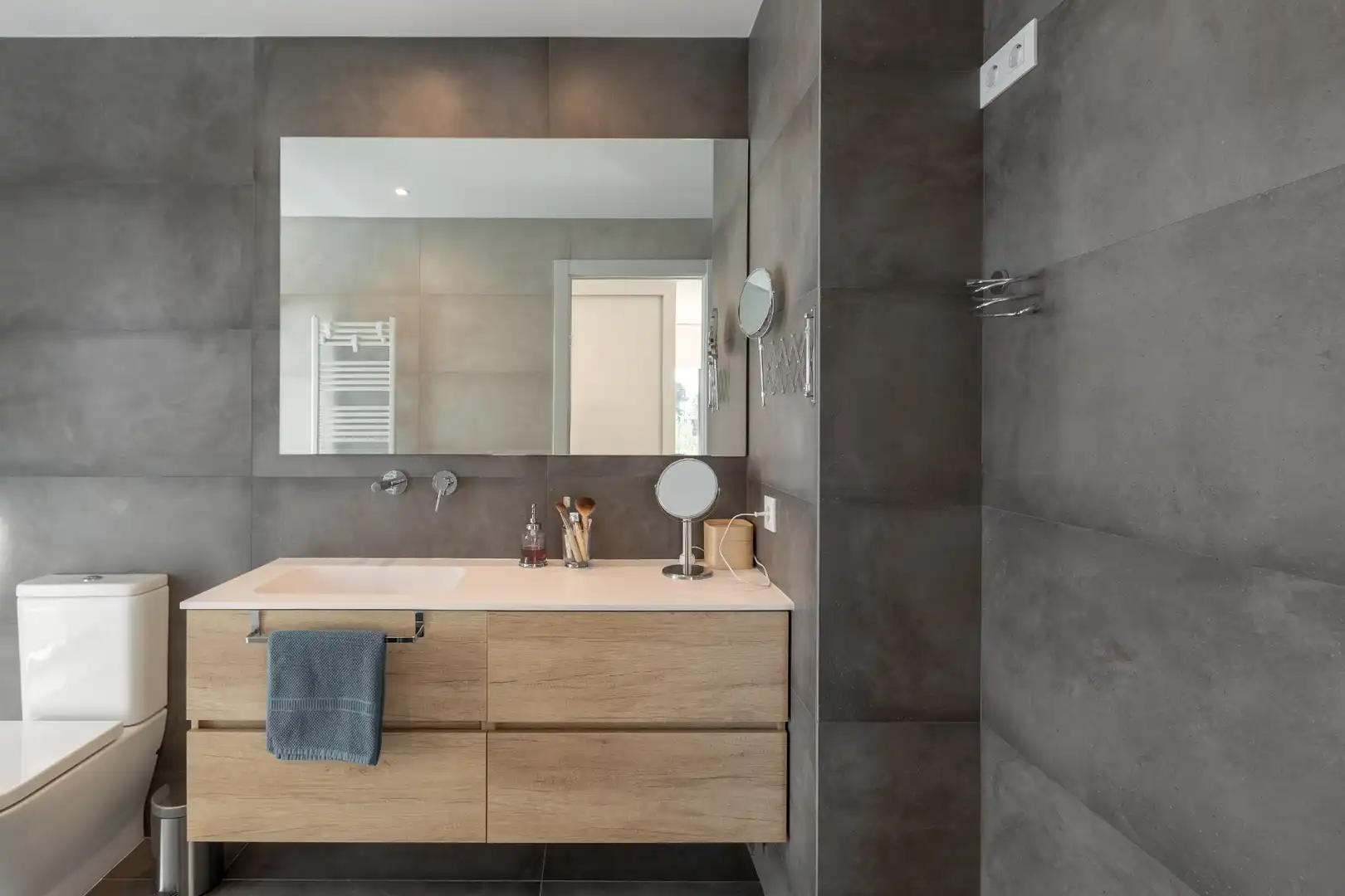 Baño de Casa o chalet en venta en Fornells de la Selva con Aire acondicionado, Calefacción y Jardín privado