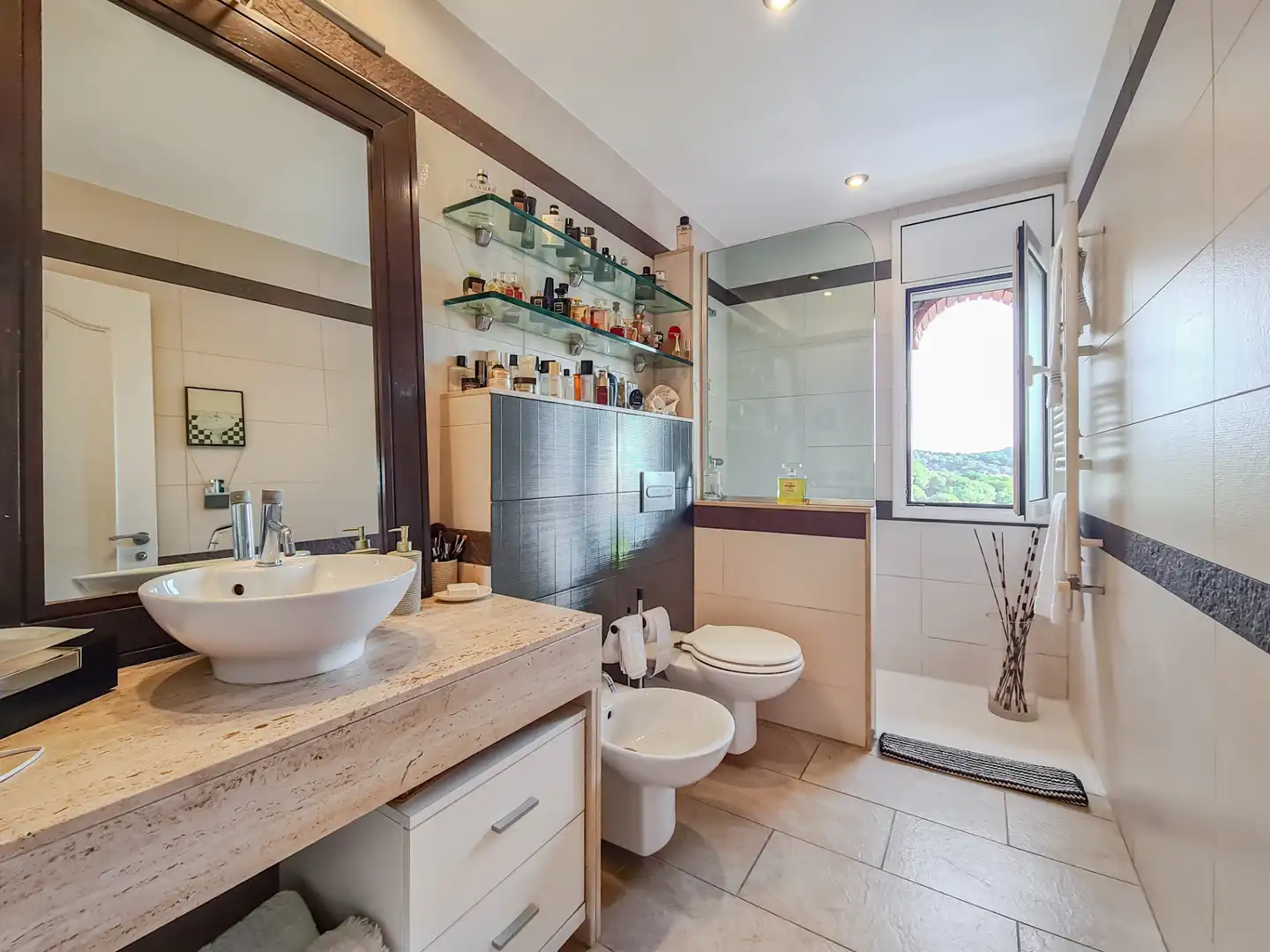 Baño de Casa o chalet en venta en Alella con Calefacción, Jardín privado y Terraza