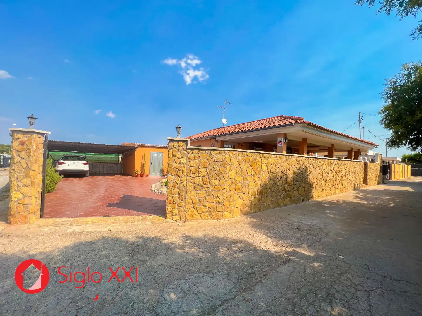 Vista exterior de Casa o chalet en venta en Vila-real con Aire acondicionado, Calefacción y Jardín privado