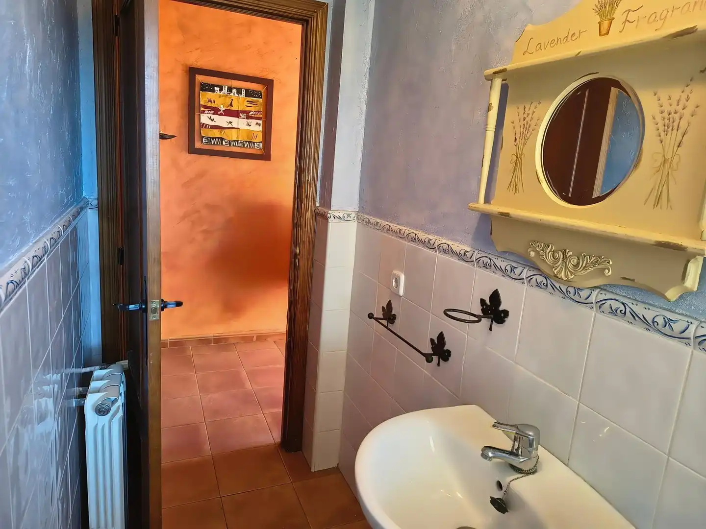 Baño de Casa adosada en venta en Olmeda de las Fuentes con Calefacción y Terraza