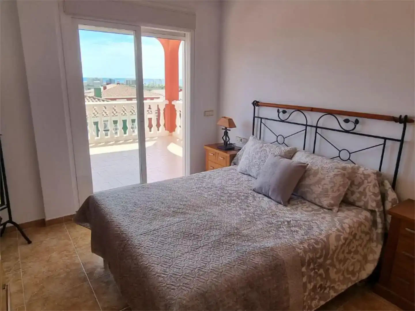 Dormitori de Casa o xalet en venda en Peñíscola / Peníscola amb Aire condicionat i Piscina