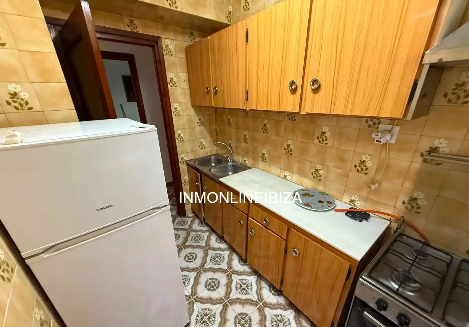 Cocina de Piso de alquiler en Tàrbena con Amueblado, Horno y Lavadora