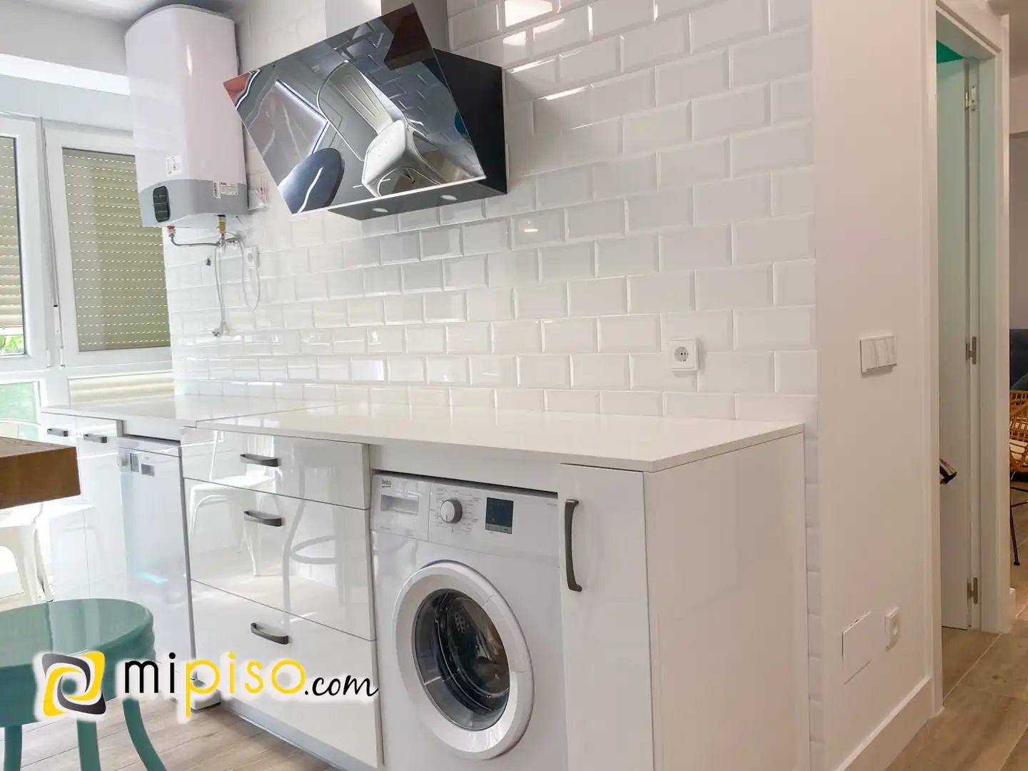 Küche von Wohnung zum Verkauf in Laredo mit Terrasse und Möbliert