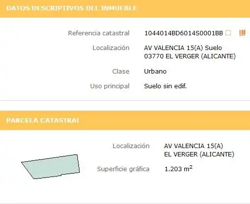 Terreno residencial en venta en Avenida Valencia 11A, imagen 2