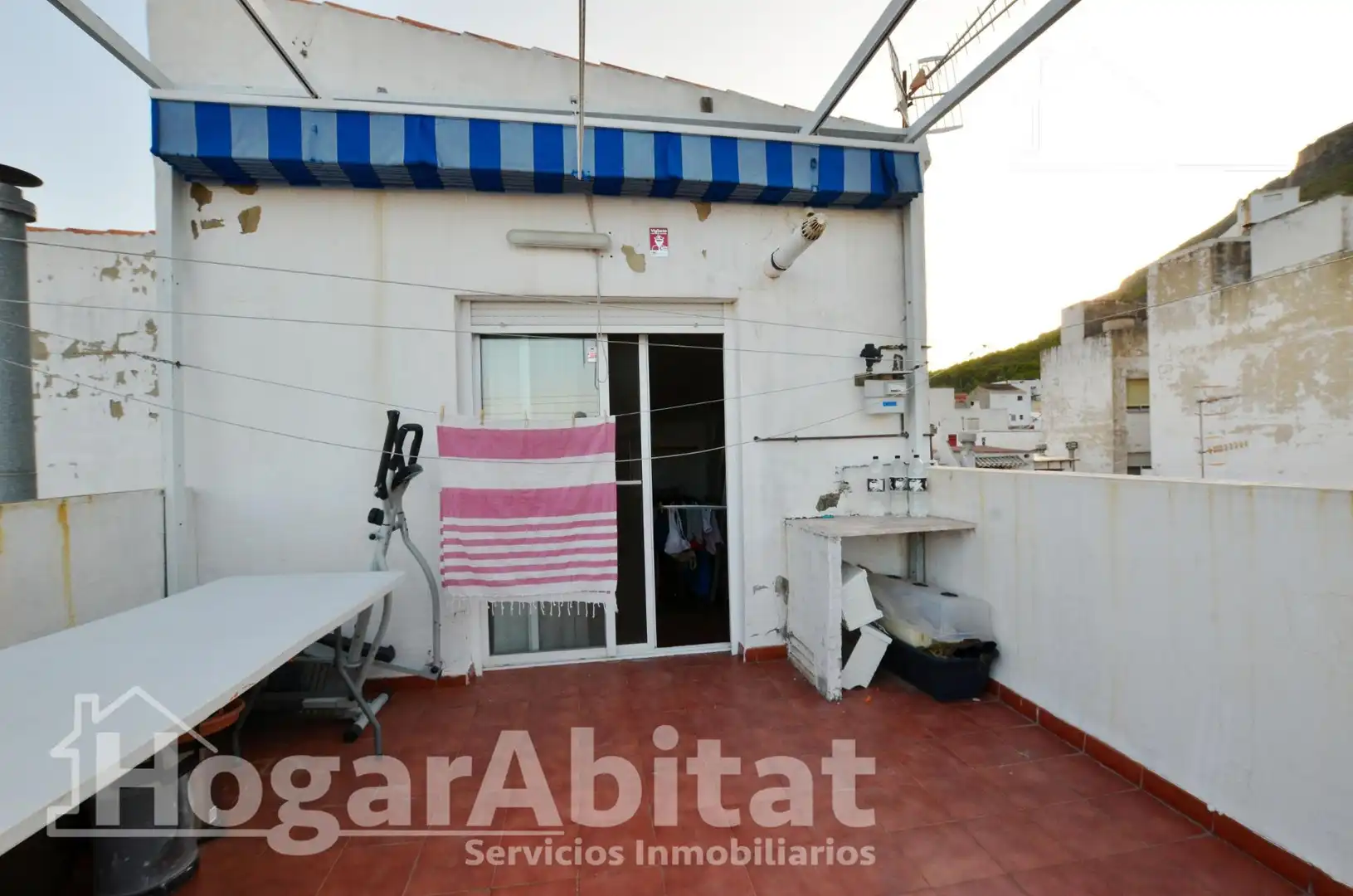 Terraza de Casa o chalet en venta en Tavernes de la Valldigna con Aire acondicionado, Terraza y Amueblado