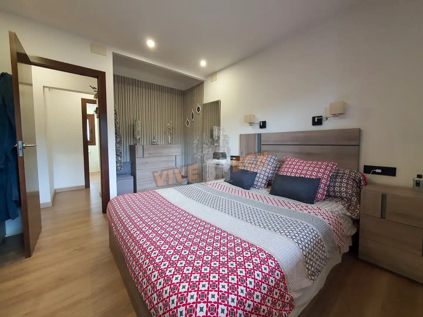 Dormitori de Casa o xalet en venda en Vallgorguina amb Calefacció, Jardí privat i Parquet