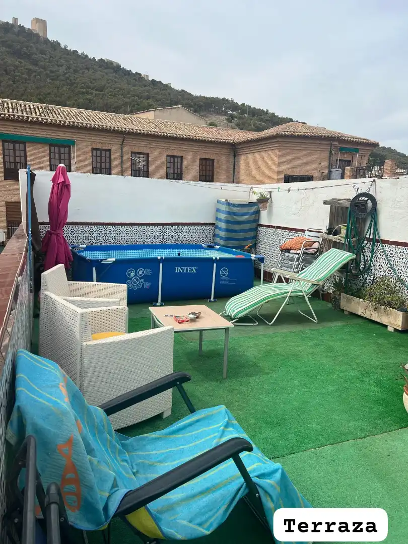 Schwimmbecken von Maisonette zum Verkauf in Jaén mit Klimaanlage, Heizung und Terrasse