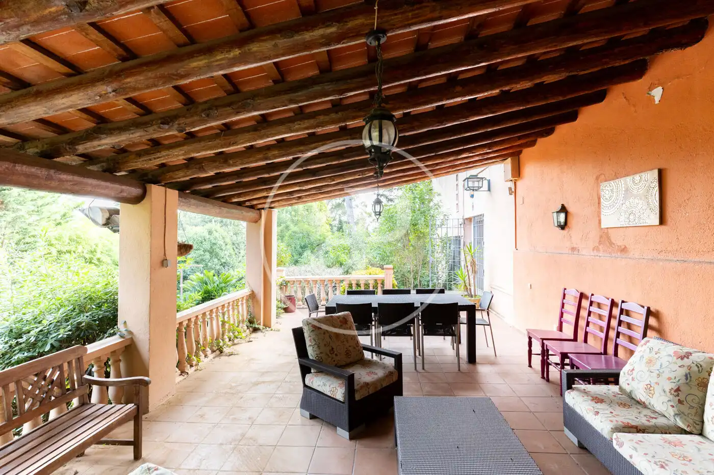 Terraza de Casa o chalet en venta en Cerdanyola del Vallès con Aire acondicionado, Calefacción y Jardín privado