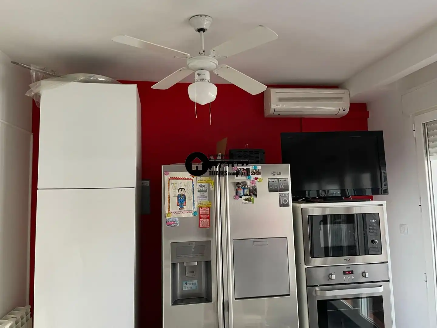 Cocina de Casa adosada en venta en Albacete con Aire acondicionado, Calefacción y Jardín privado