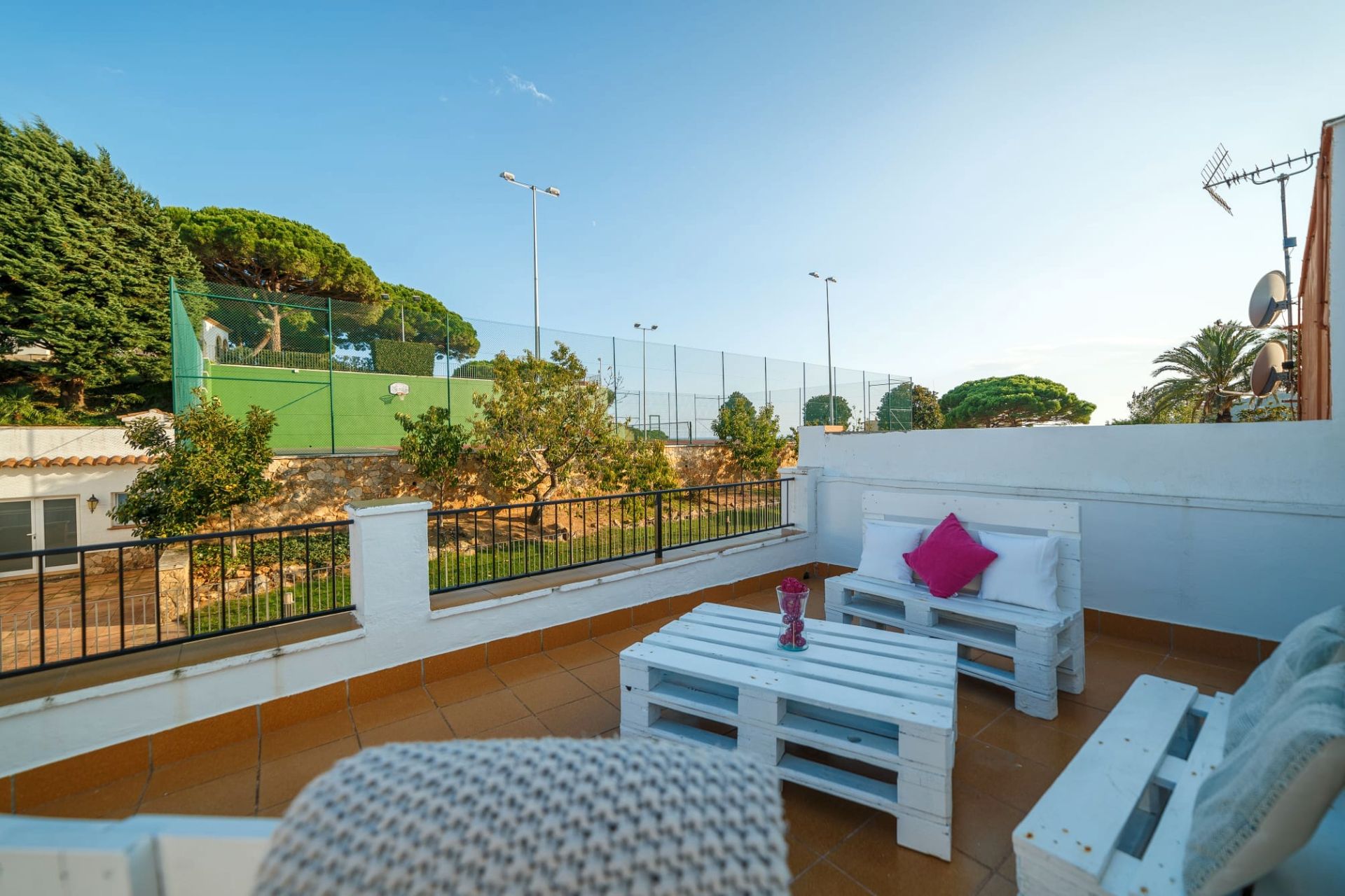 Terrace of Flat to rent in Sant Feliu de Guíxols  with Heating, Terrace and Furnished
